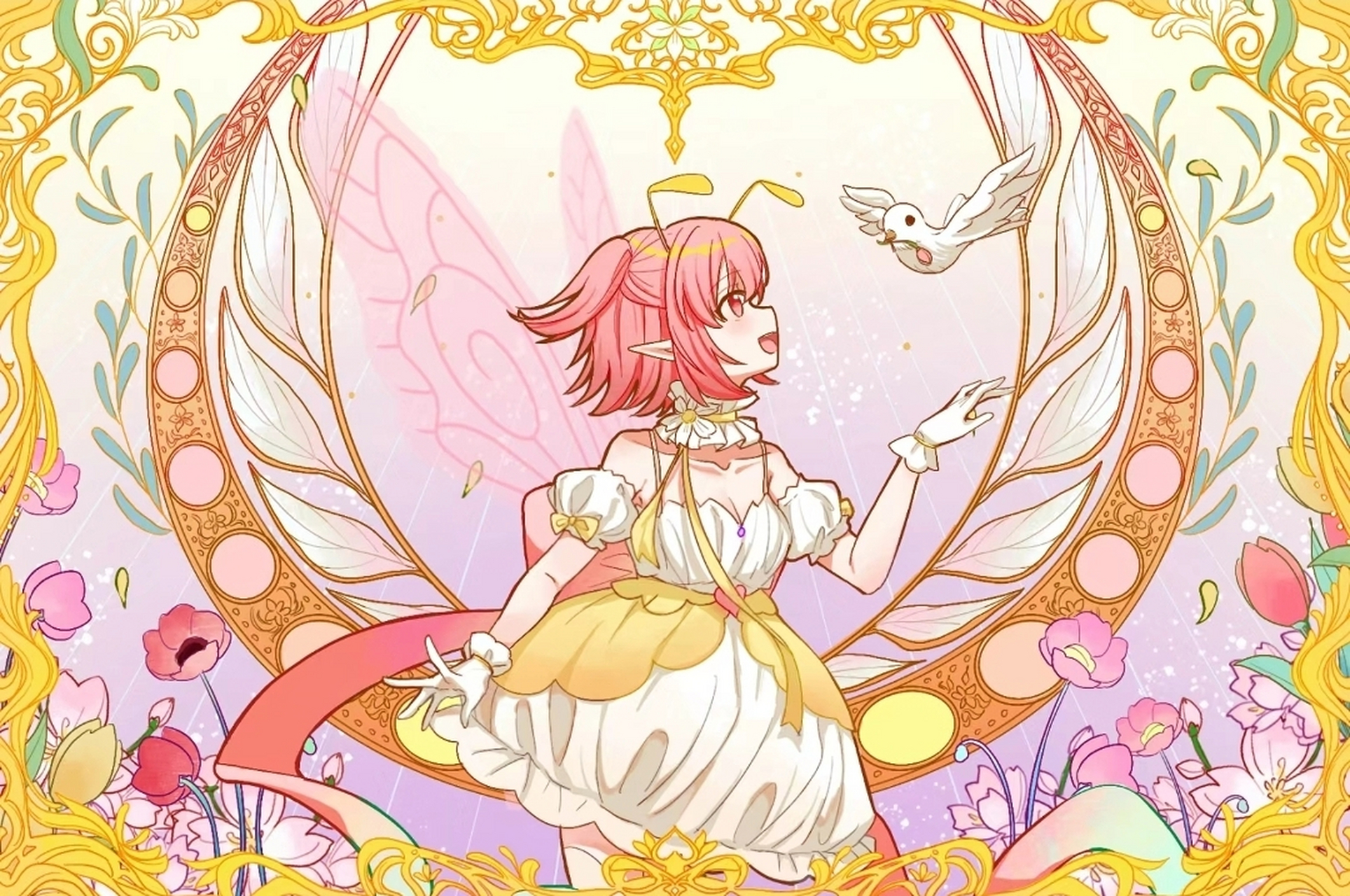 小花仙露露,露莎,露娜 可爱小精灵[亲吻][亲吻]#二次元#  画师:云西西