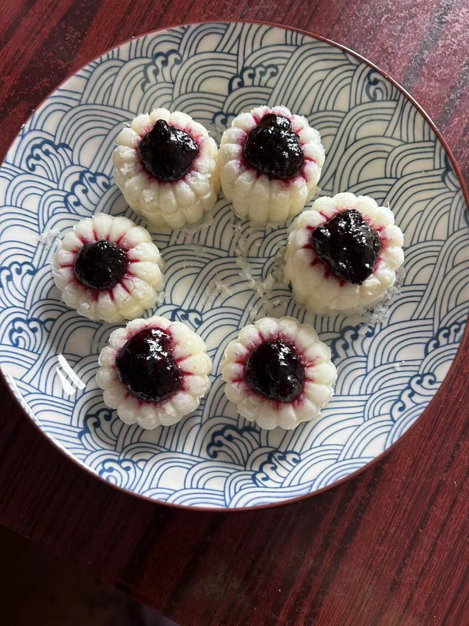 蓝莓山药是饭后甜点