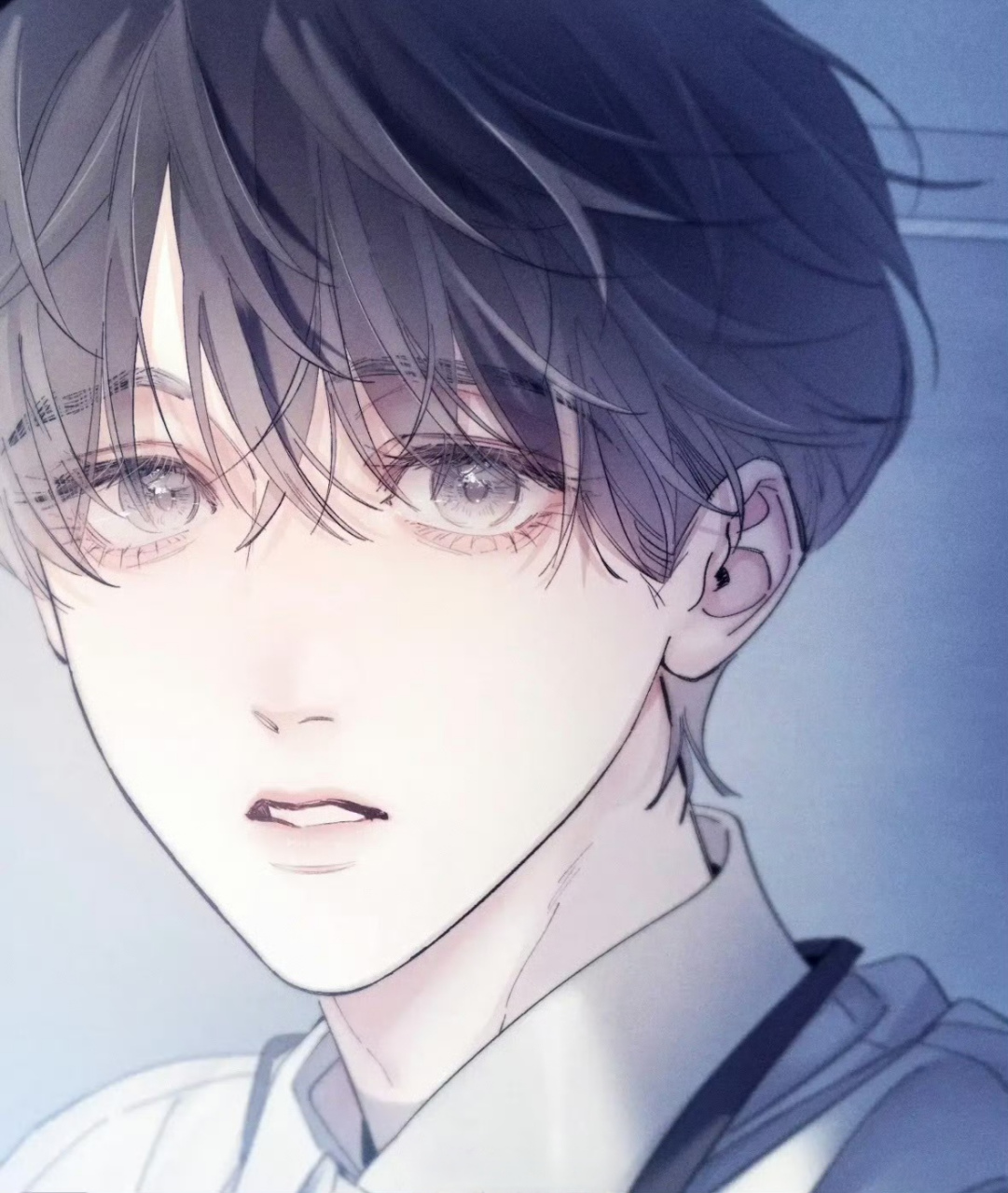 小蘑菇# #漫画# 就算只是陆沨的人偶,安折也害怕