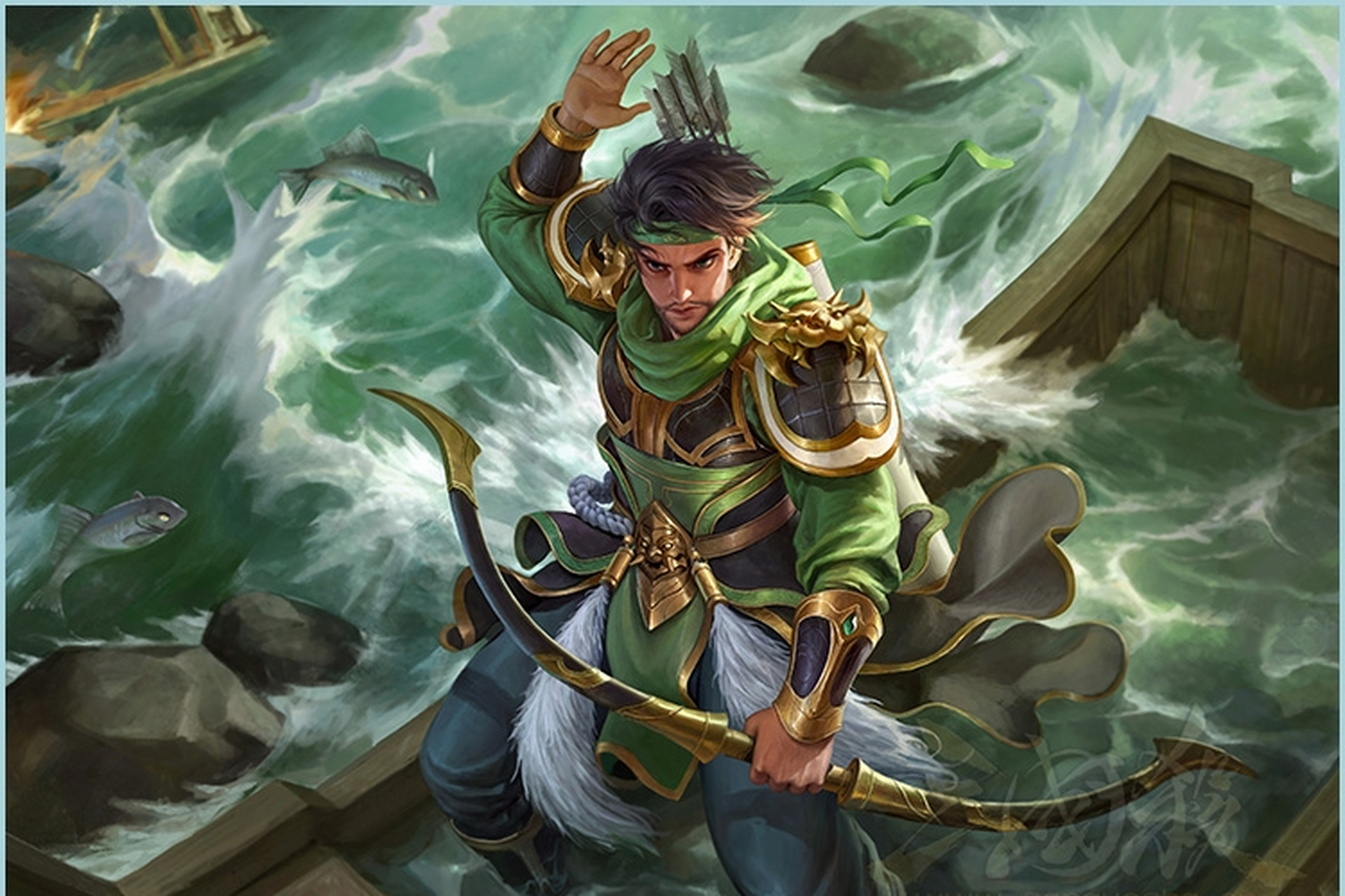 《三国杀》前国战武将蒋钦,技能炸裂但鲜为人知!