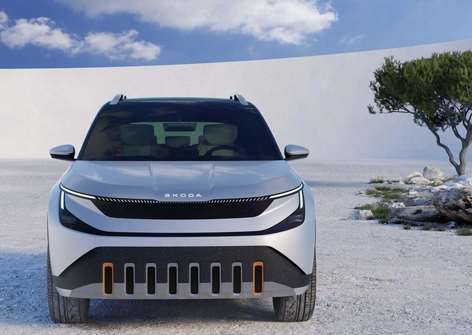 斯柯达epiq概念车惊艳亮相,搭载超强电机续航破4百公里.