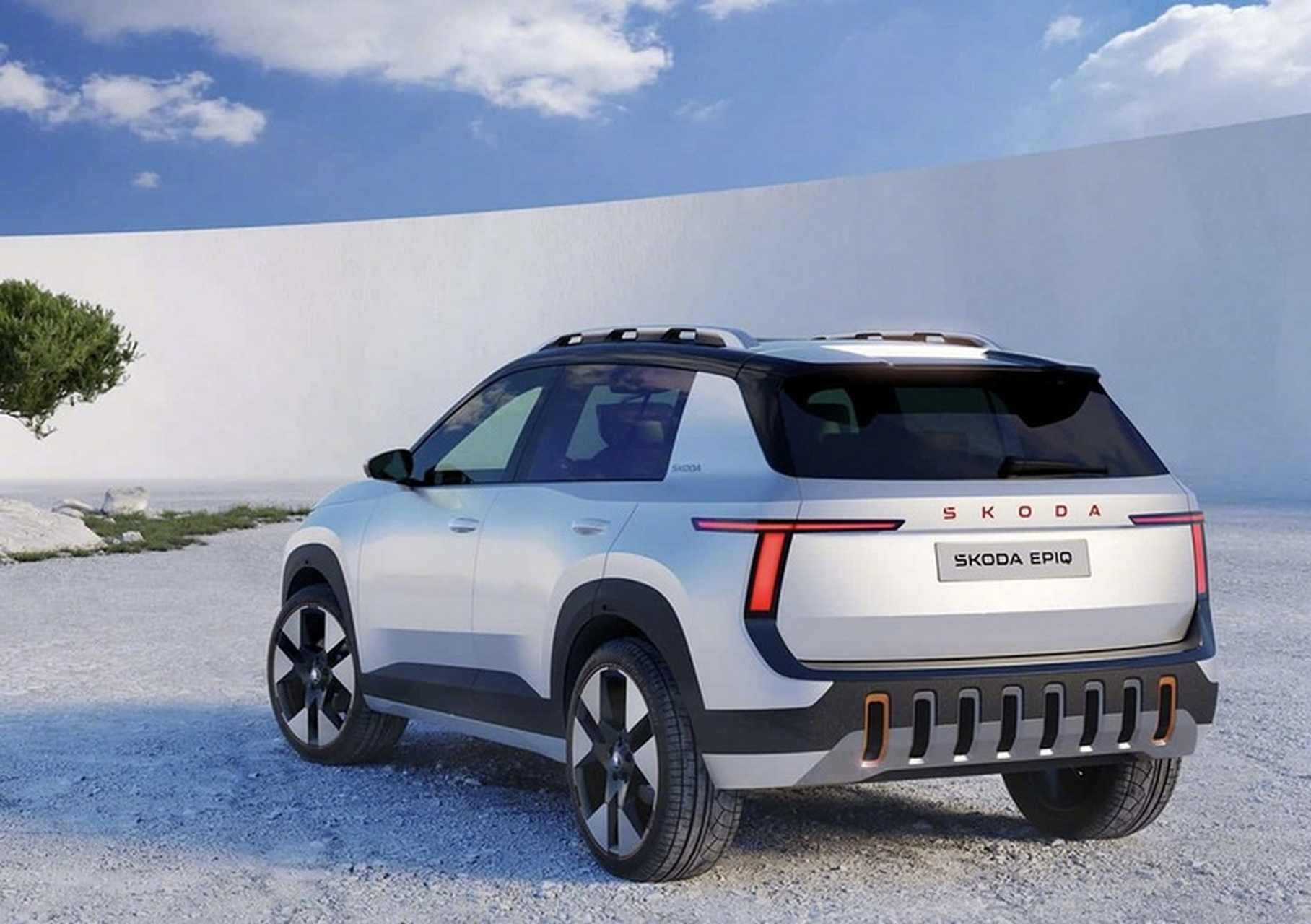 斯柯达epiq概念车惊艳亮相,搭载超强电机续航破4百公里.