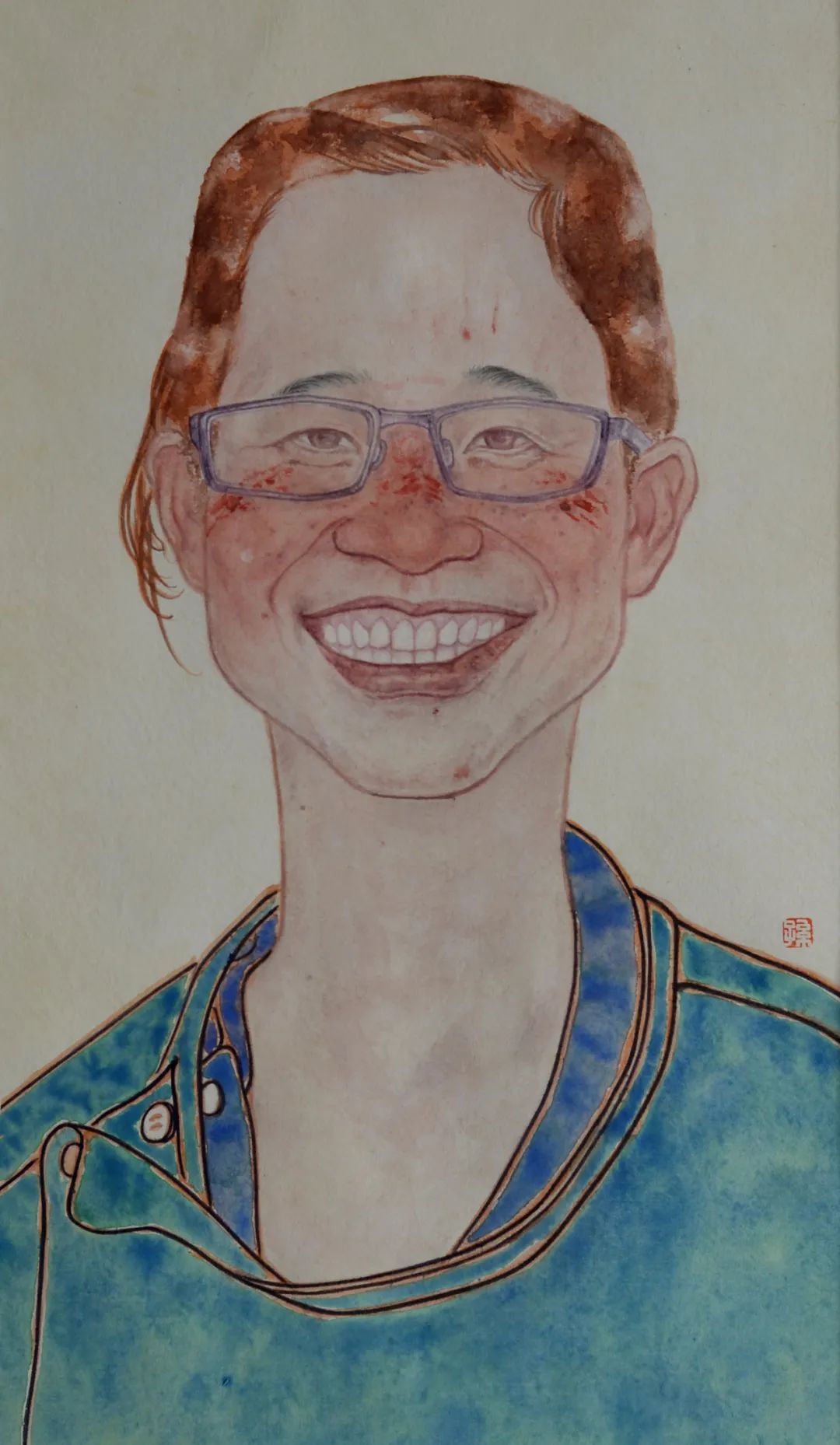 写生即创作李传真工笔画教学实录肖像篇