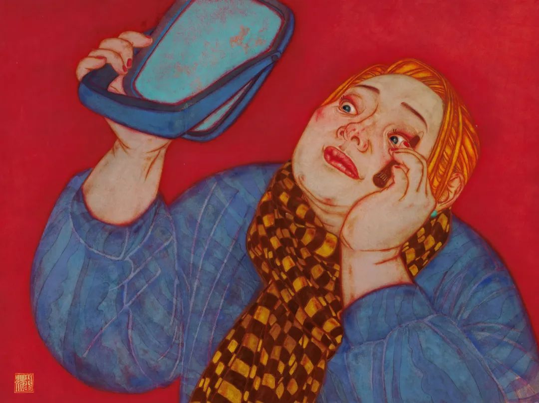 写生即创作李传真工笔画教学实录肖像篇