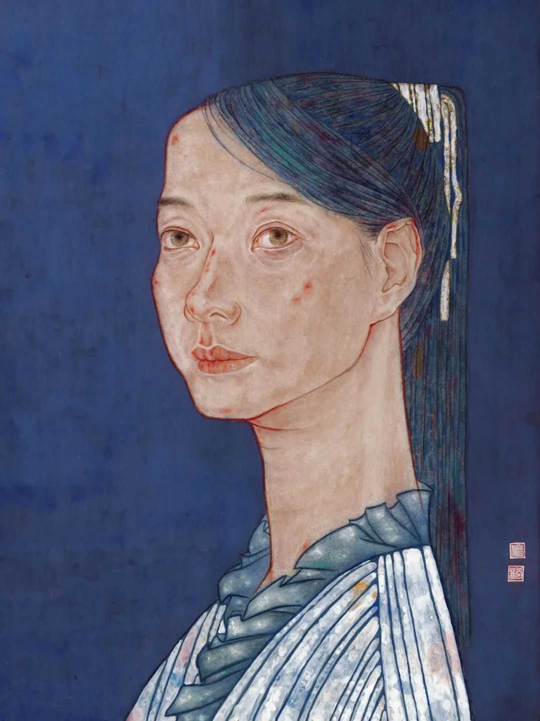 写生即创作李传真工笔画教学实录肖像篇