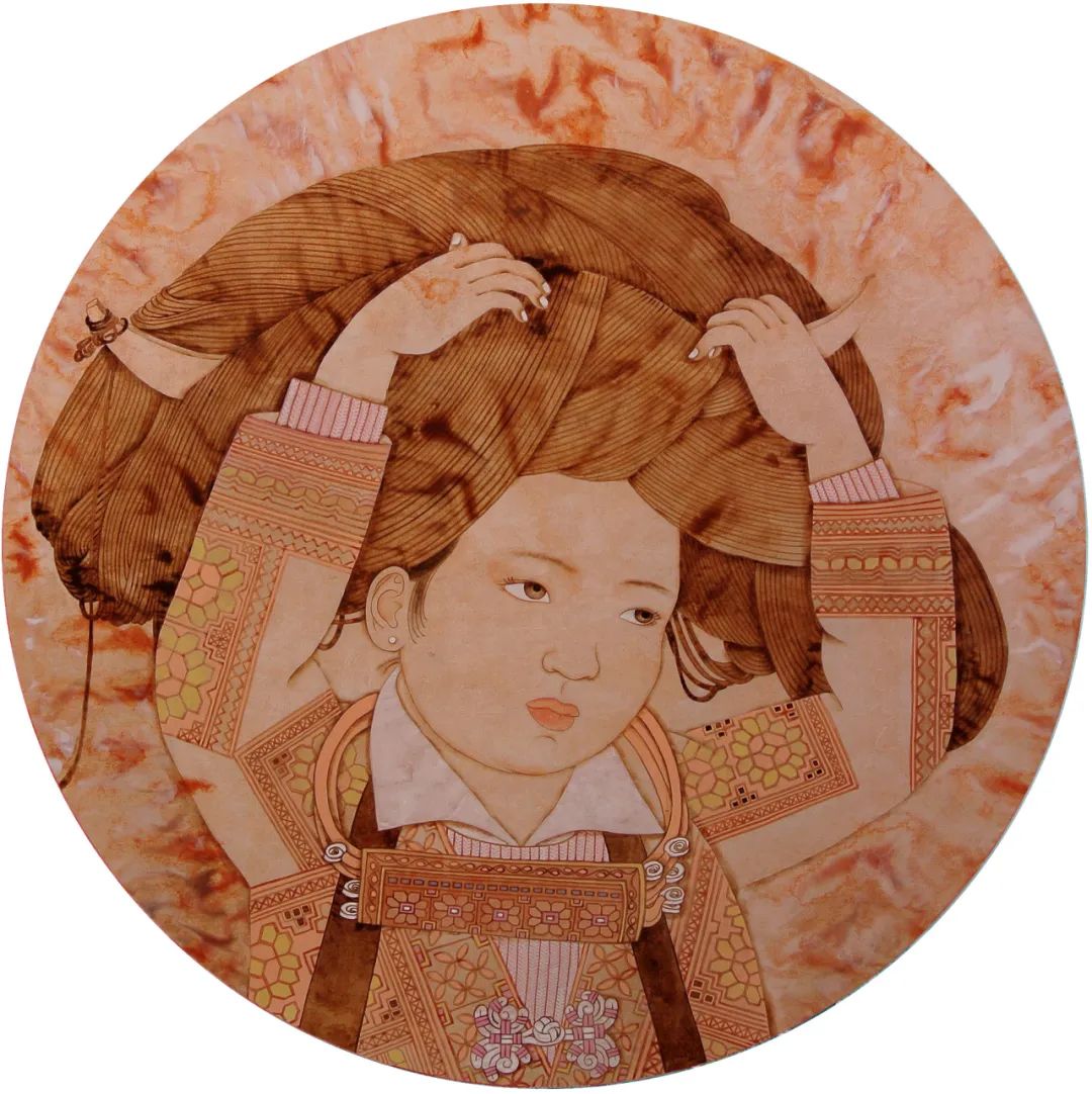 写生即创作李传真工笔画教学实录肖像篇