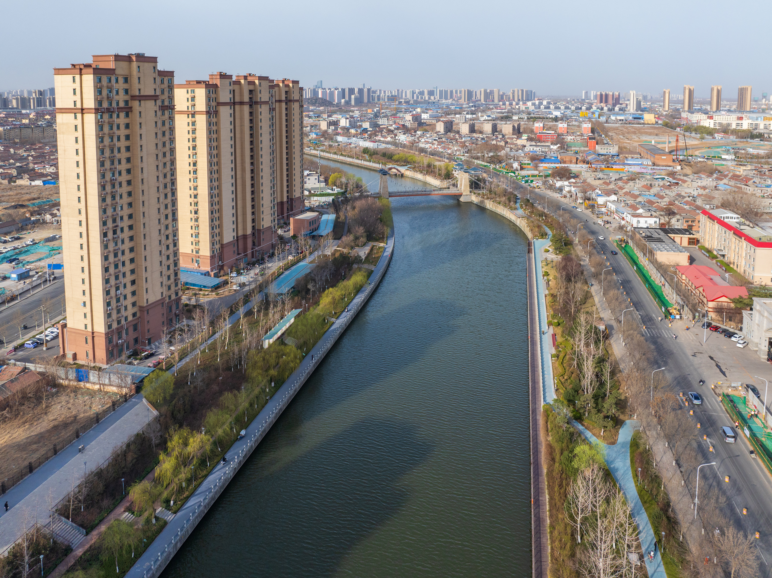 清河新建的公园图片