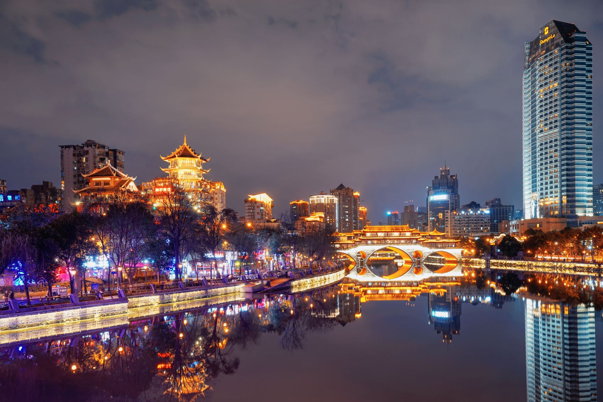 成都夜景高清图片大全图片