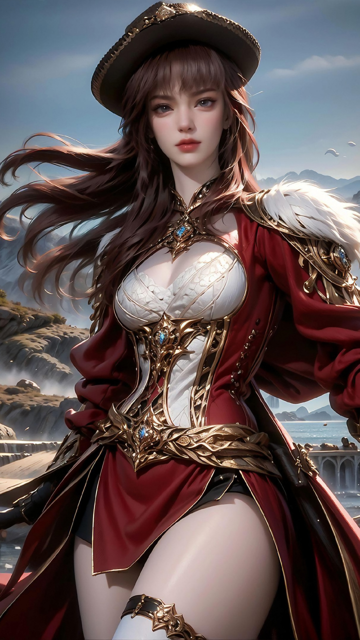 国漫美女壁纸|《斗罗大陆ii绝世唐门》梦红尘ai高清绘画:微胖女神,真