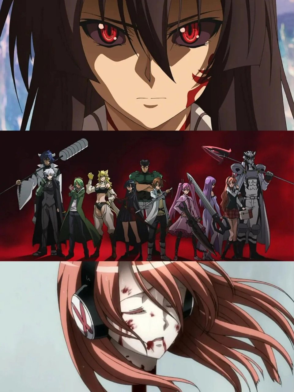 《斩61赤红之瞳》  这是一部黑暗向的作品,黑与白交织,没有主角光环