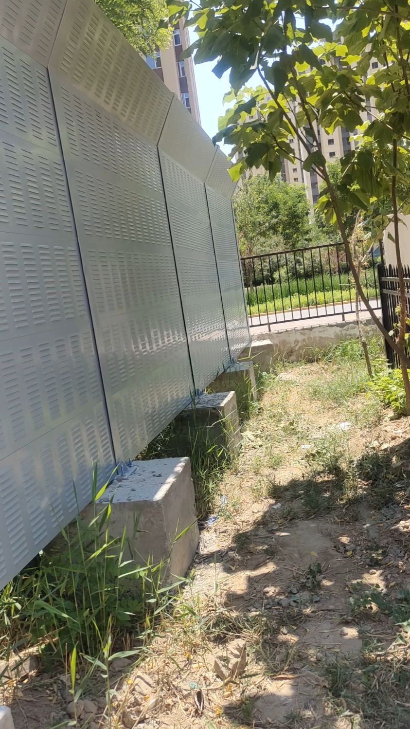 厂区隔音墙降噪户外隔音板高速公路声屏障