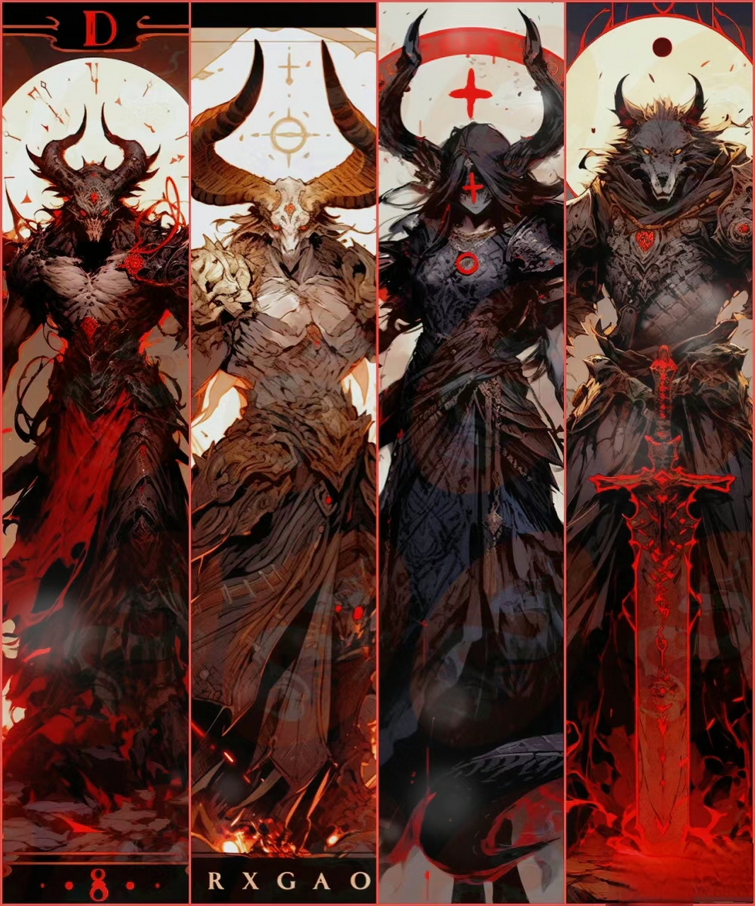 恶魔撒旦,也被称为堕天使,是许多宗教和神话传说中的重要角色.