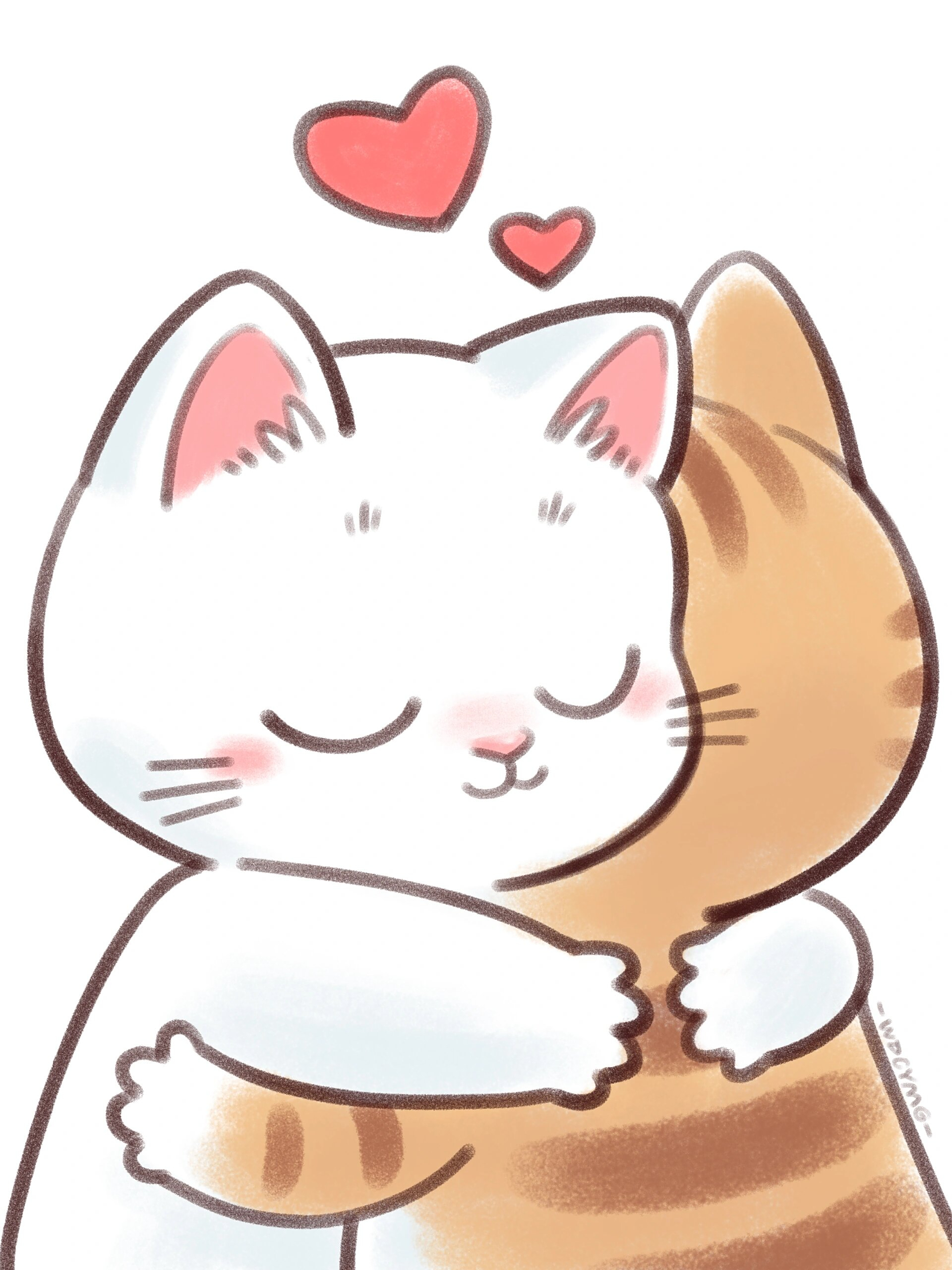 这些拥抱的表情包,就像一个个小天使,为我们带来爱与温暖的力量.