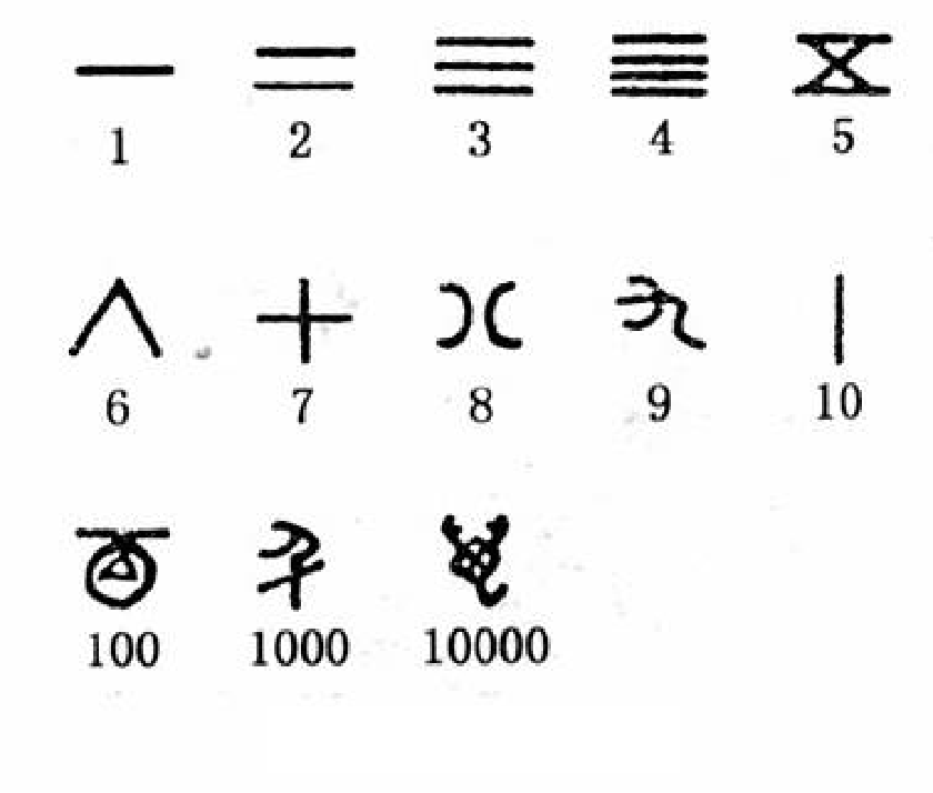 跟我一起了解数学的发展 数字的由来