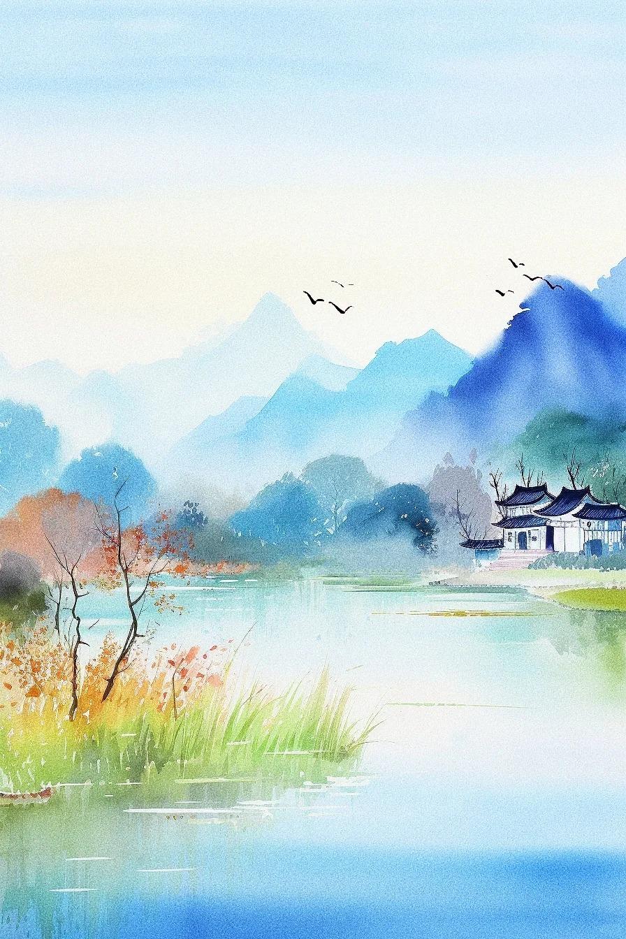 悠游闲岁月潇酒度时光7首隐逸诗词仙飘逍遥客无奈情更浓