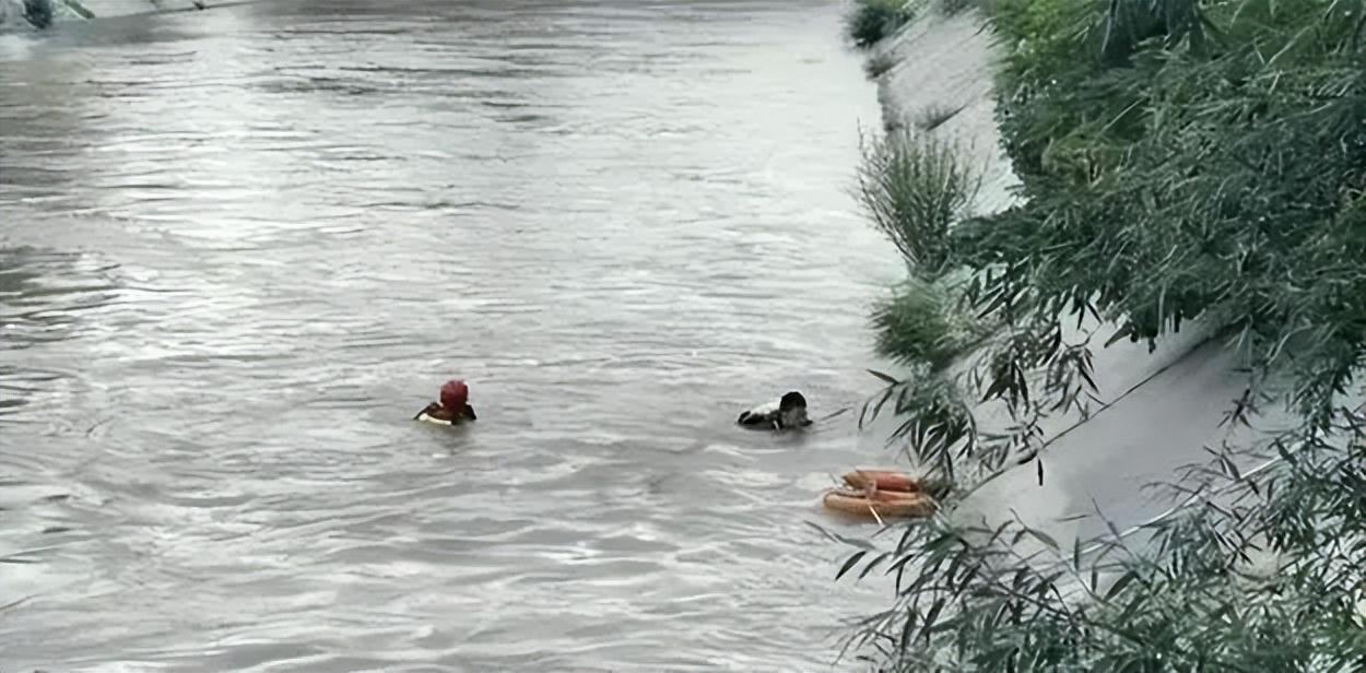 回顾男子跳河救人体力耗尽留遗言被救女子猛然抓住他一起走