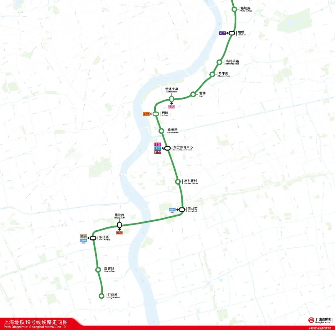 上海19号线地铁规划图图片