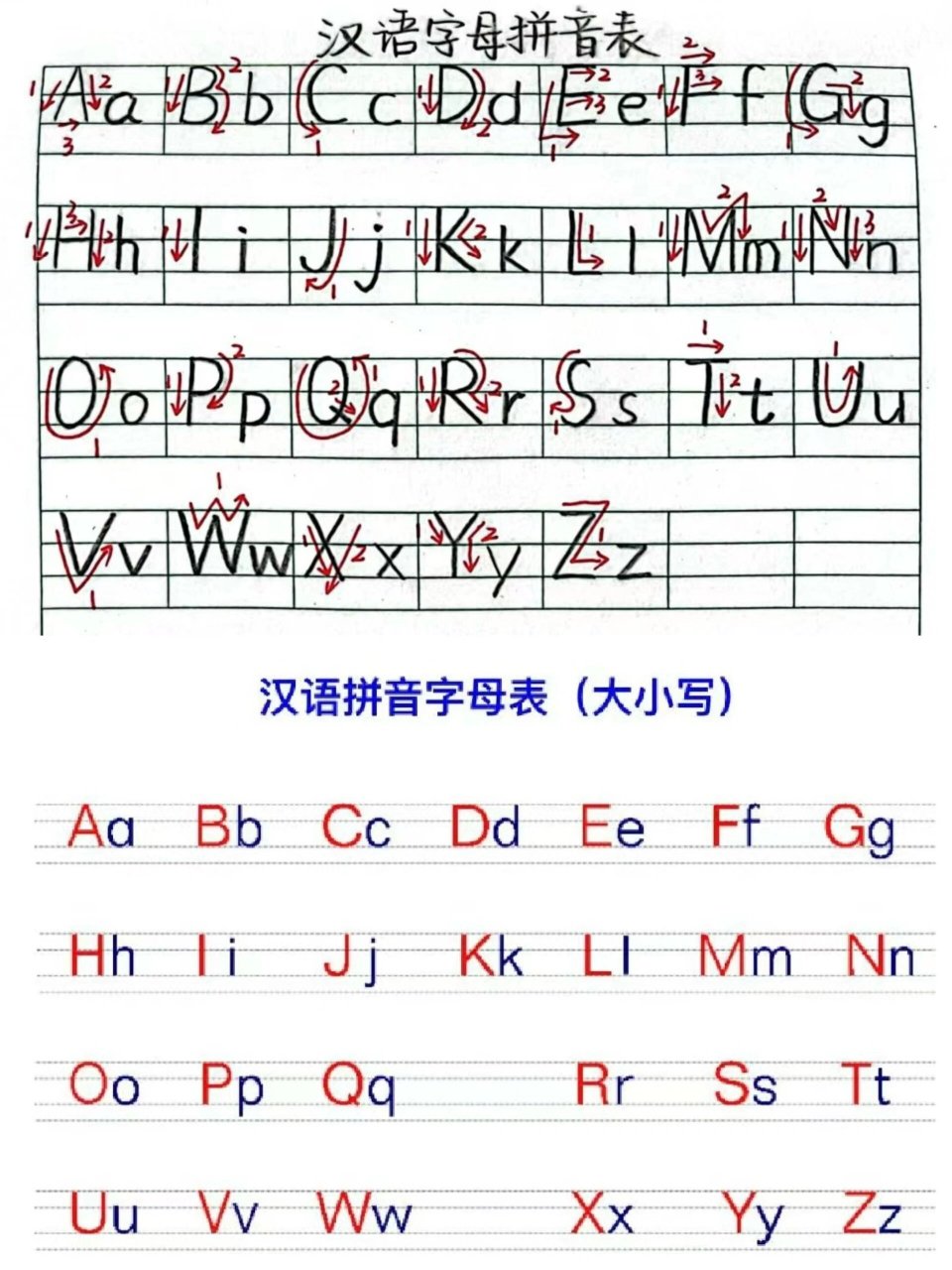 拼音字母表格式图片图片