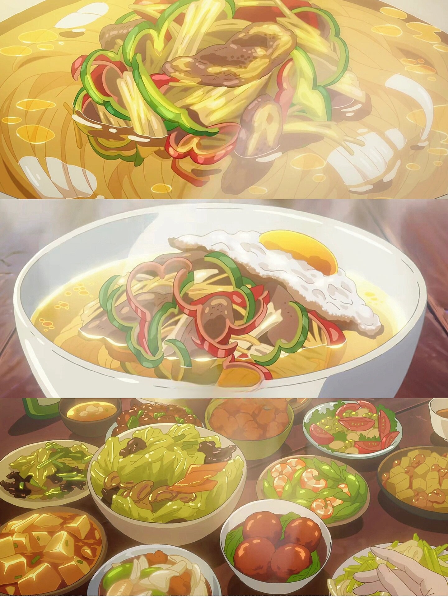 这部动漫通过三个不同的故事,展现了青春的美好与温馨