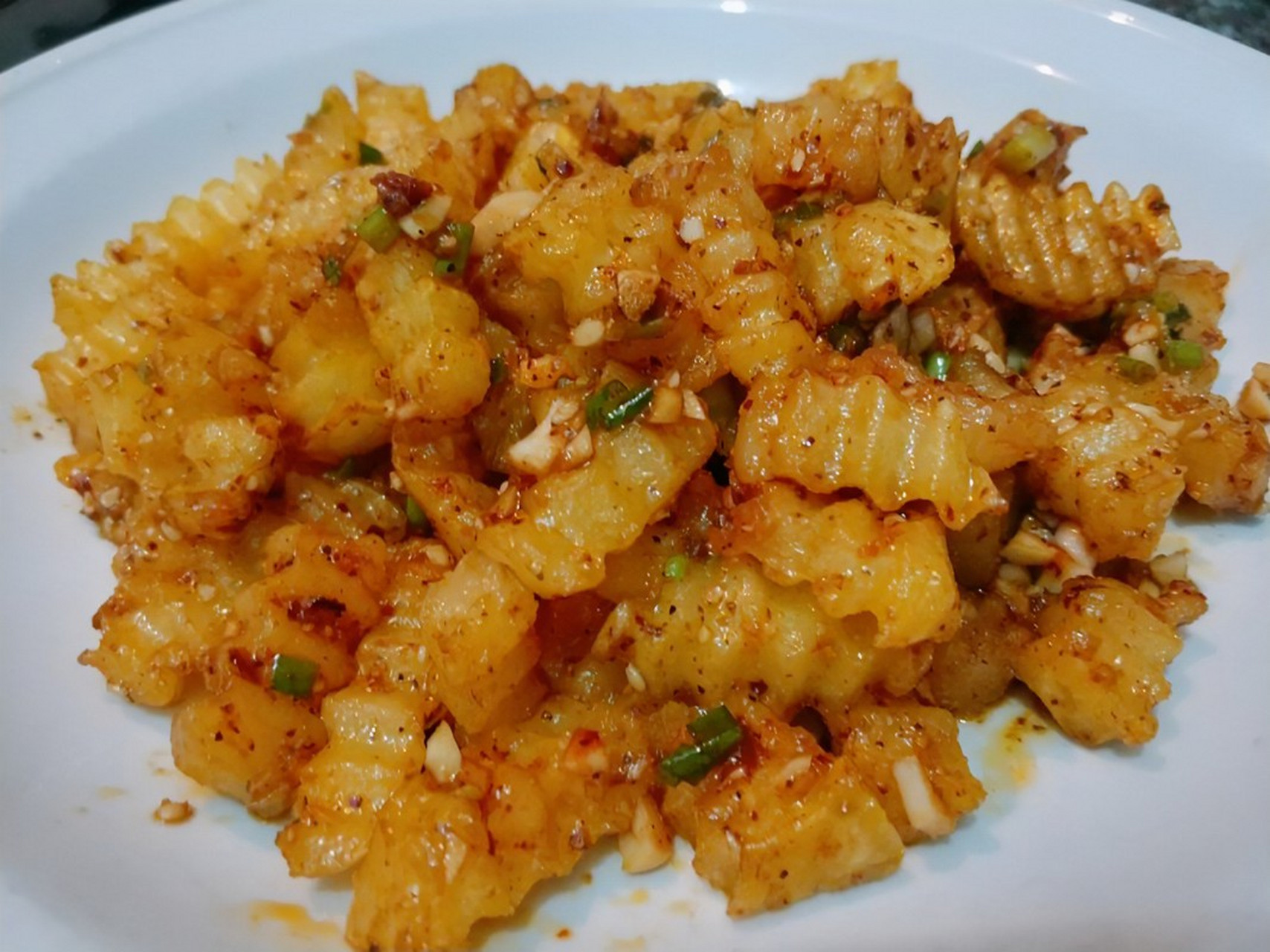 9191推荐给所有宝子们这个巨巨好吃的凉拌狼牙土豆,吃上一口,噶脆