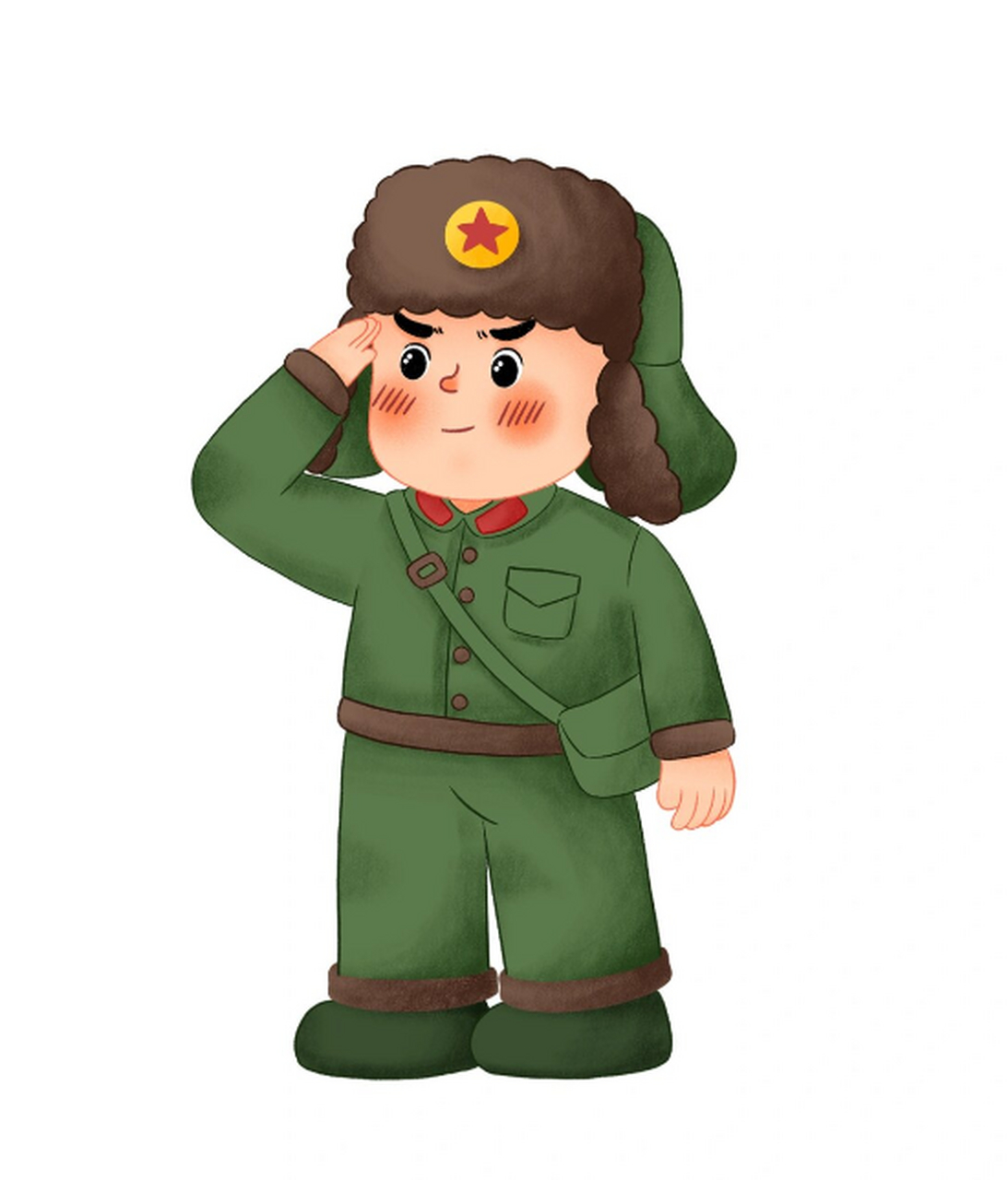 雷锋简笔画像  9097学习雷锋 好榜样9097