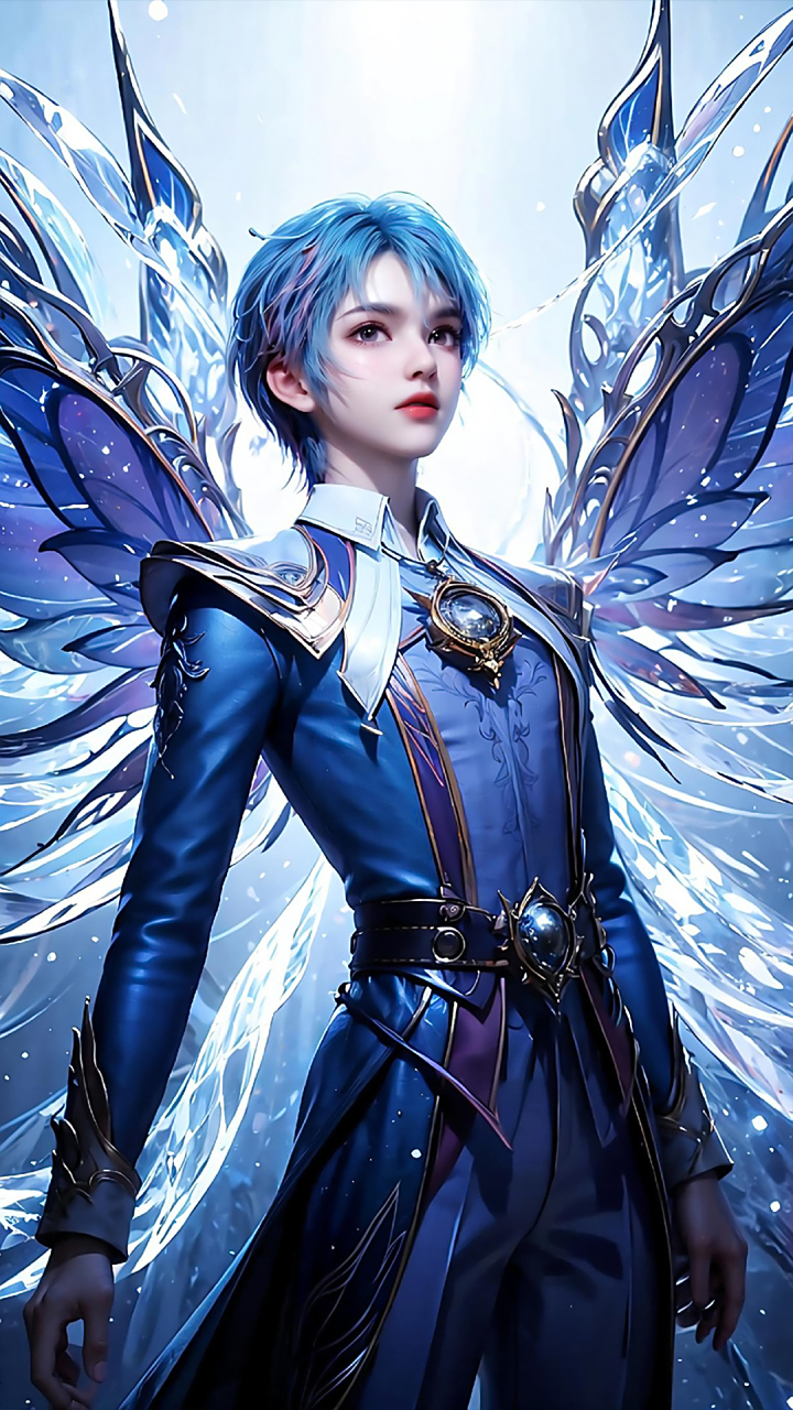 国漫美女壁纸|《斗罗大陆ii绝世唐门》唐舞桐ai高清绘画:外貌上继承了