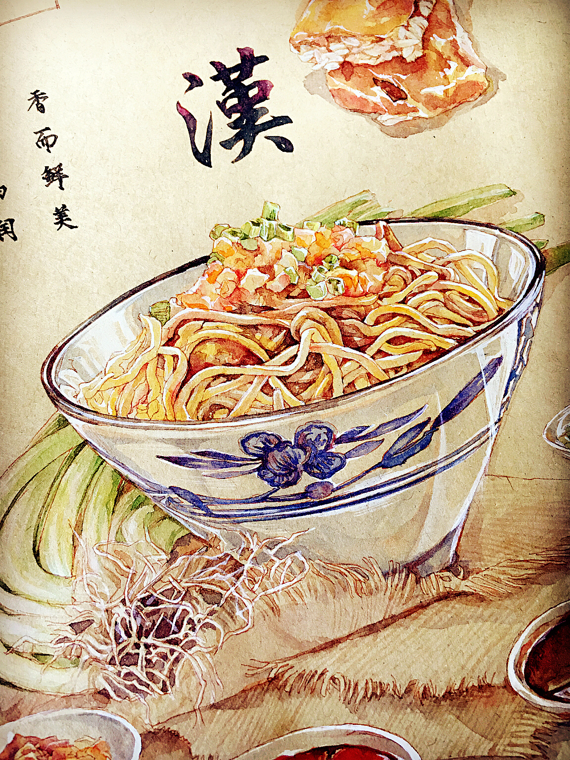 本地mcn挑战赛#  武汉热干面,这道深受人们喜爱的美食,其独特的魅力