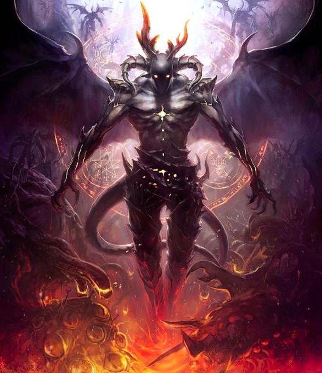 恶魔撒旦,也被称为堕天使,是许多宗教和神话传说中的重要角色.