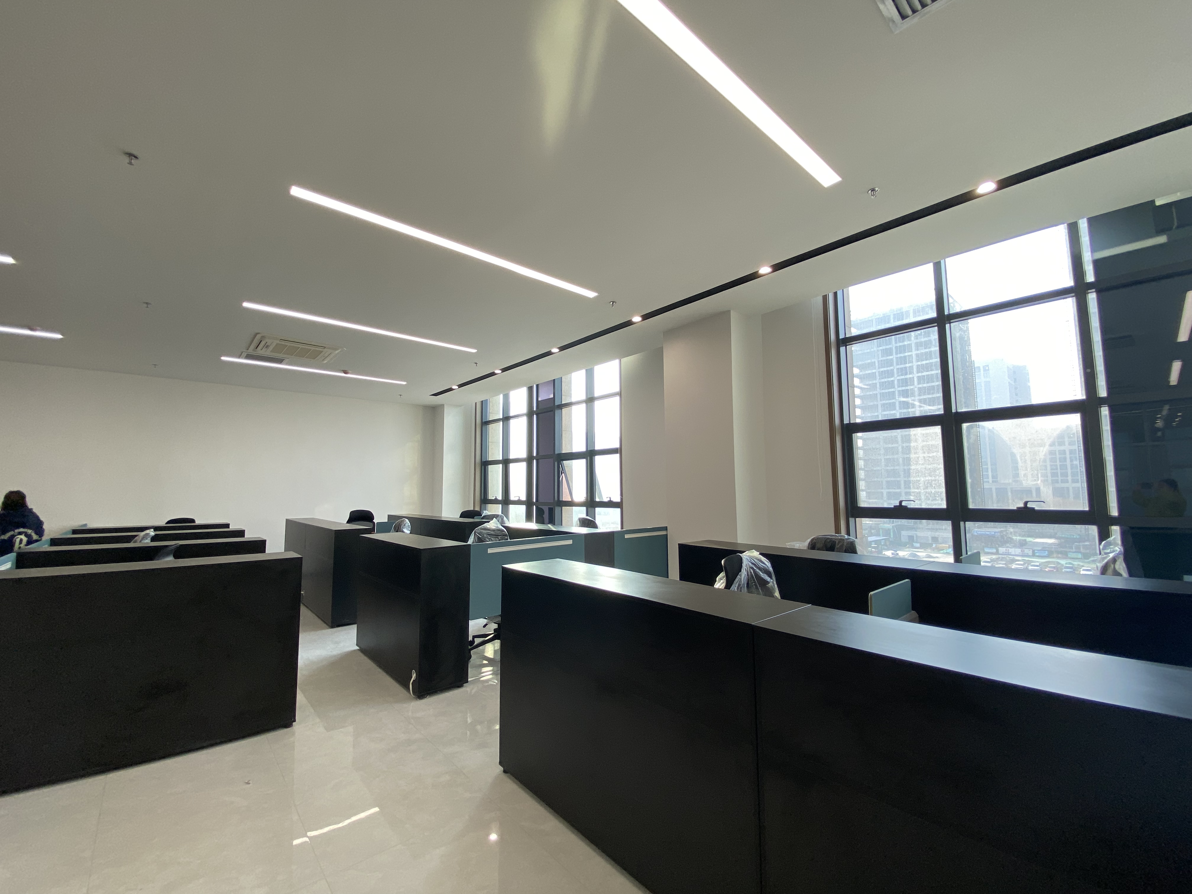 银川装修公司推荐|镹臻装饰|银川水利水电办公楼装修设计落地实景