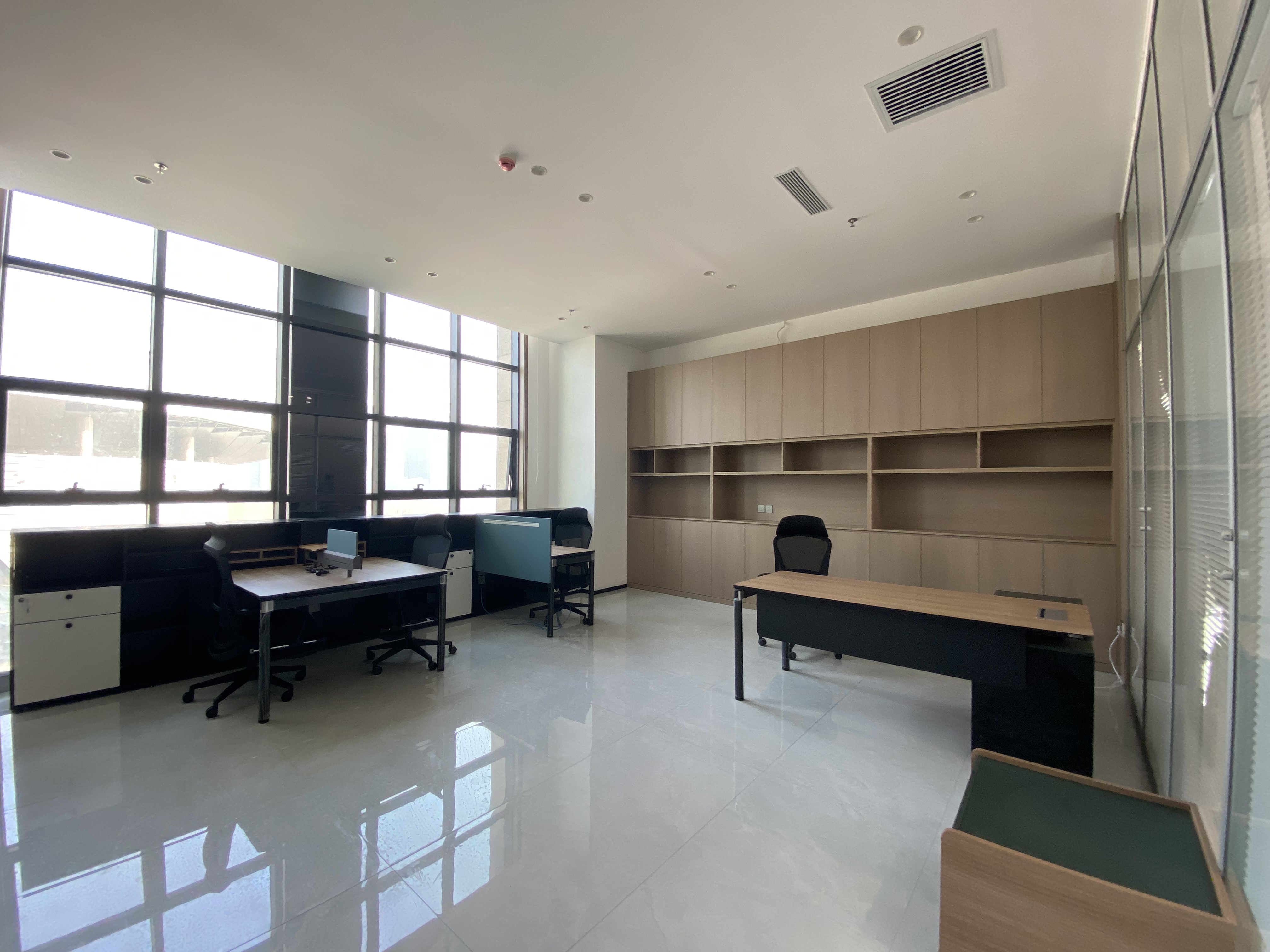 银川装修公司推荐|镹臻装饰|银川水利水电办公楼装修设计落地实景