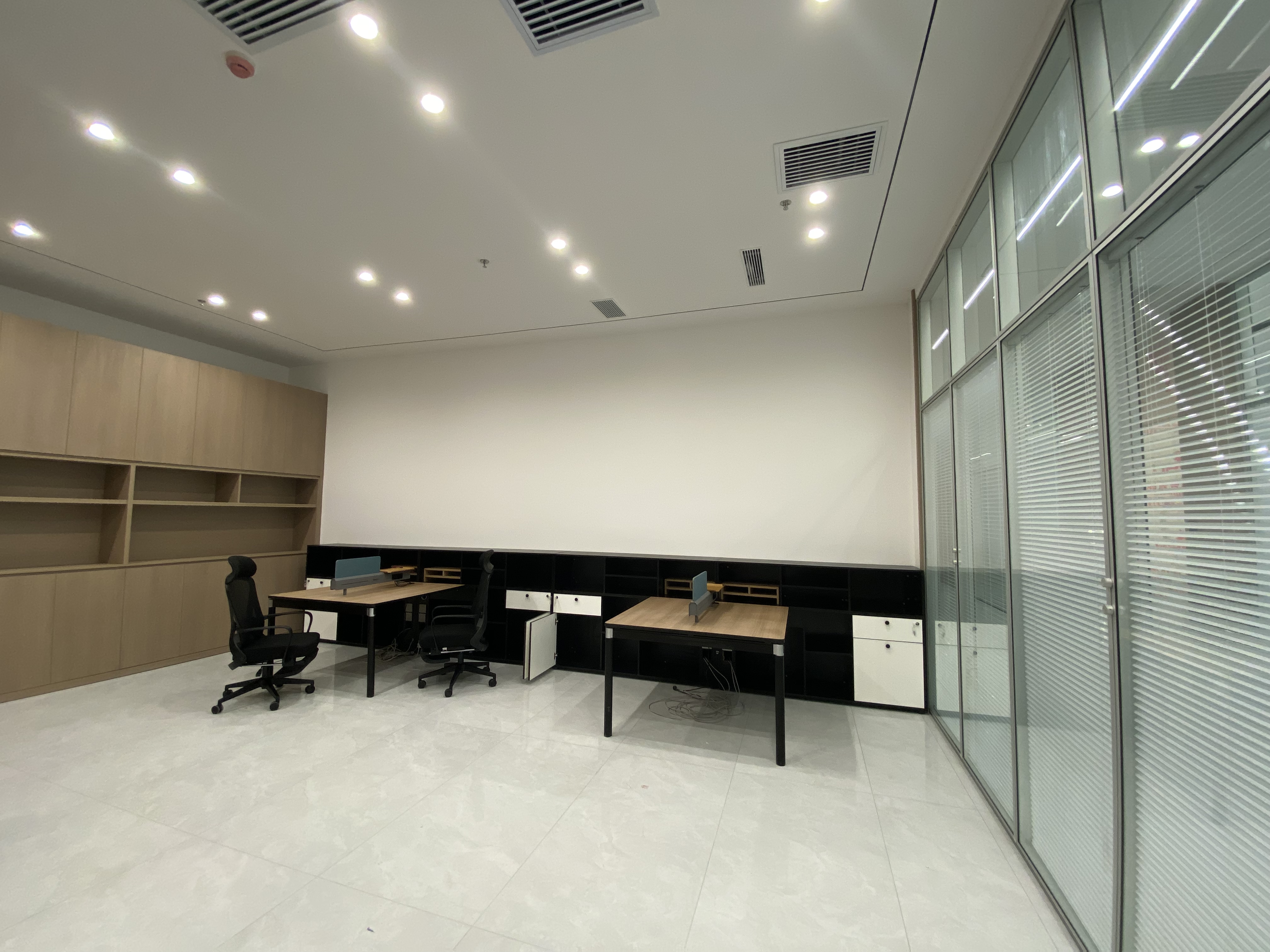 银川装修公司推荐|镹臻装饰|银川水利水电办公楼装修设计落地实景