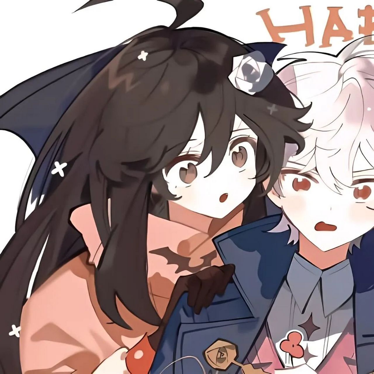 wechat动漫情头丨超甜难以驾驭的动漫情侣头像