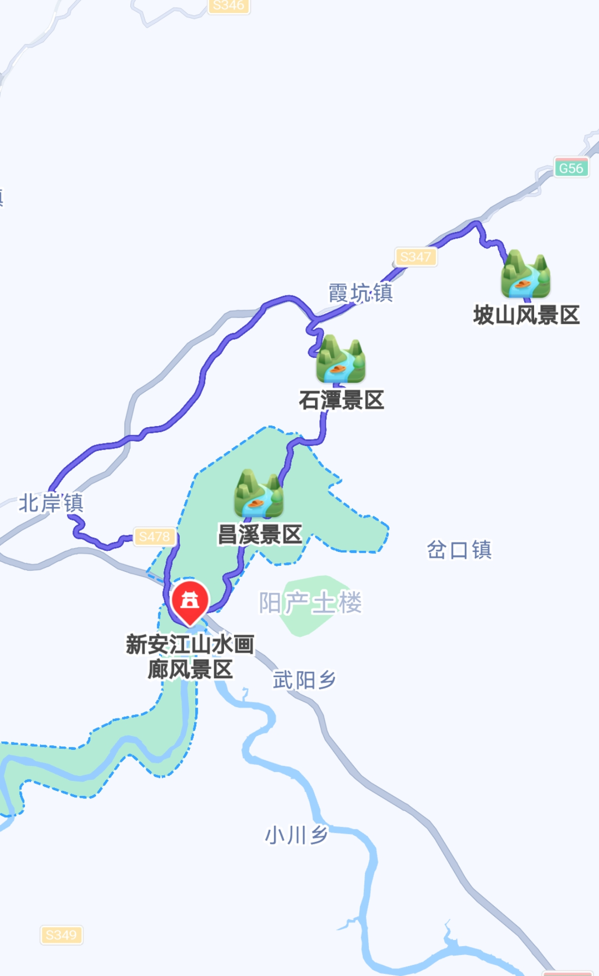 歙县踏青,凤池,昌溪,石潭,坡山4村两日游