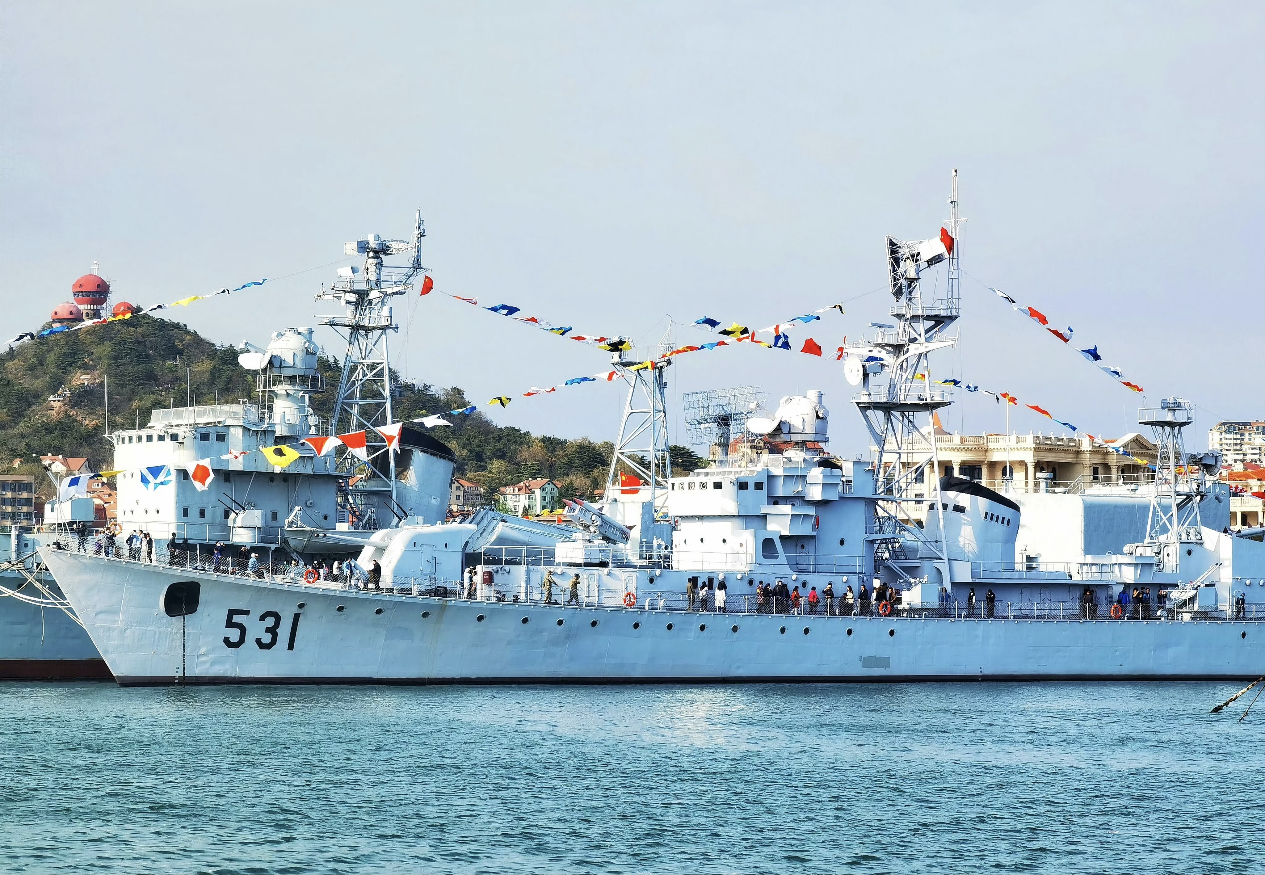 053k型导弹护卫舰531"鹰潭"舰