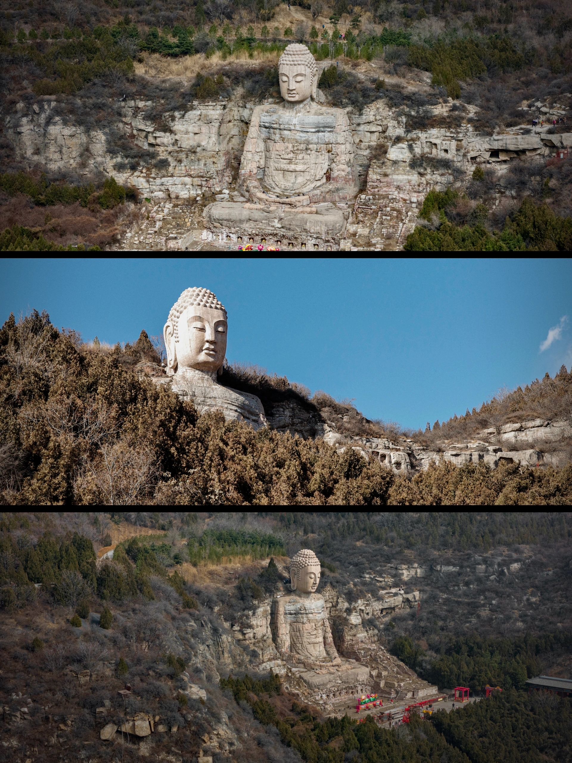 蒙山大佛:消失600年后的重现,比乐山大佛更为悠久