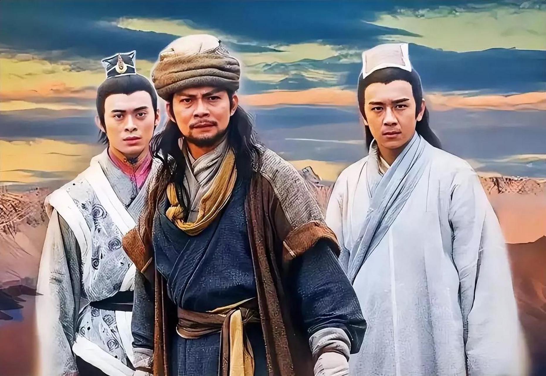 黄日华版乔峰:完完全全的大侠形象,重情重义,为国为民,后期具有瓦者