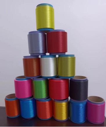 平顶山远美科技尼龙66色纺工业丝又出新产品