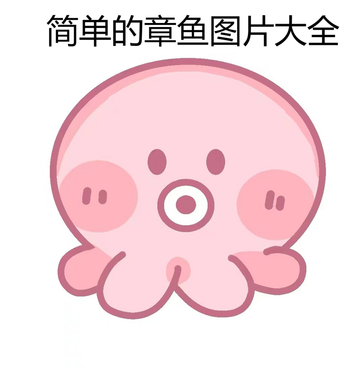 简单的章鱼图片大全   小章99鱼,怎么丑萌丑萌的09