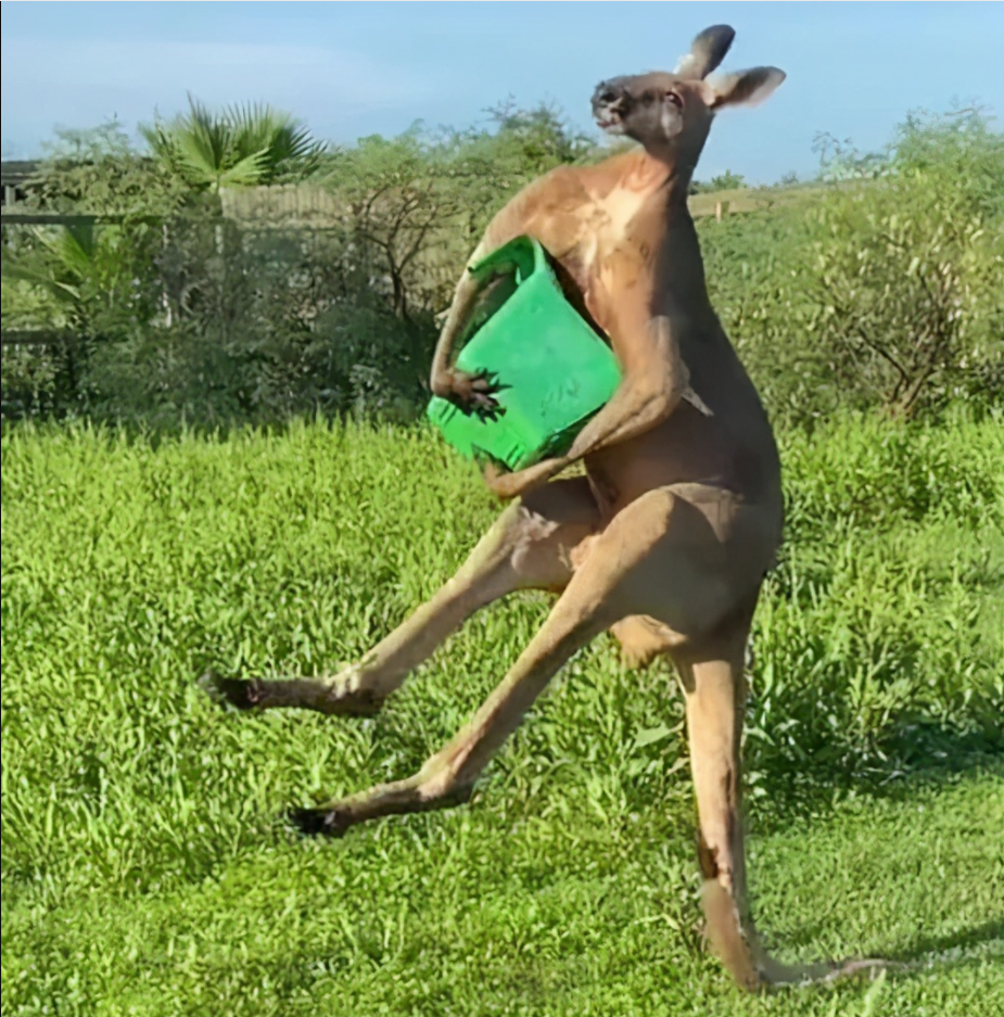 随时准备给人一电炮的袋鼠战斗力有多猛人类单挑能赢它吗