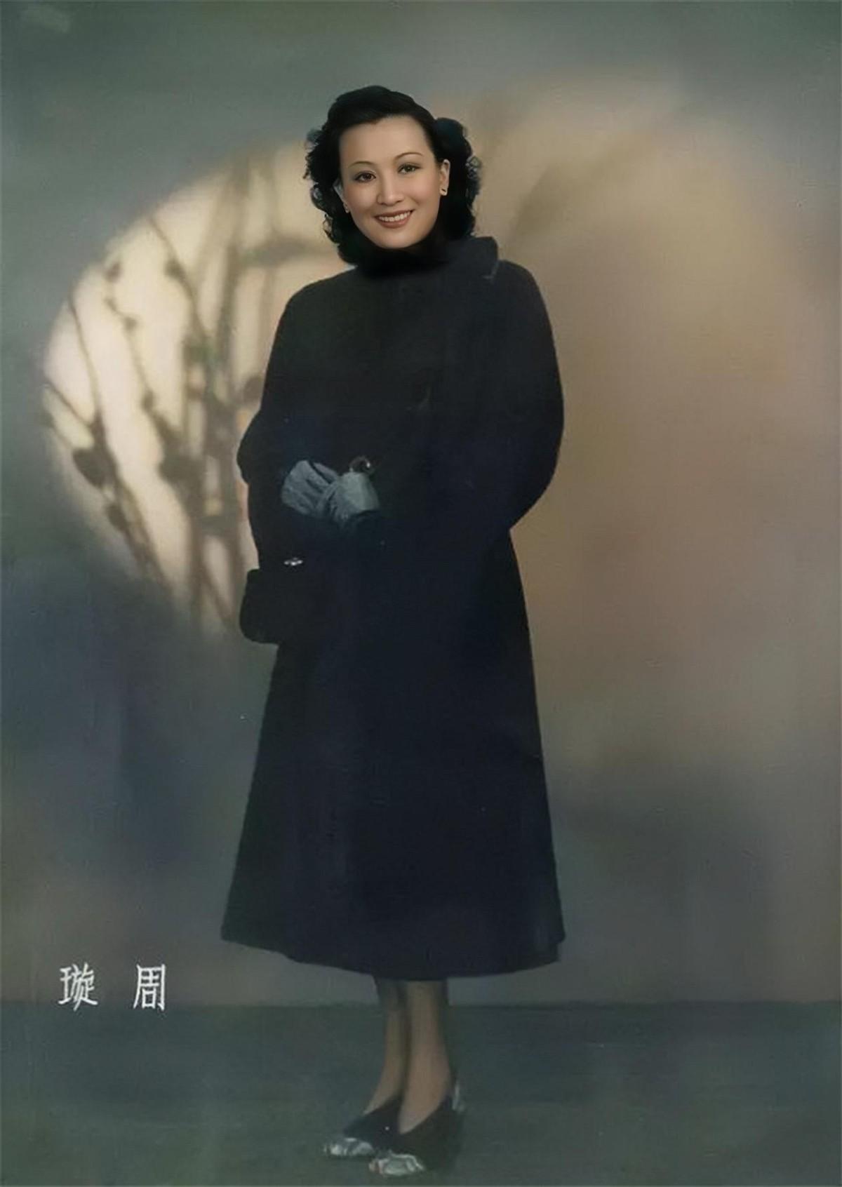 回顾周璇30年代当红女星3段婚恋无疾而终37岁死于精神病院