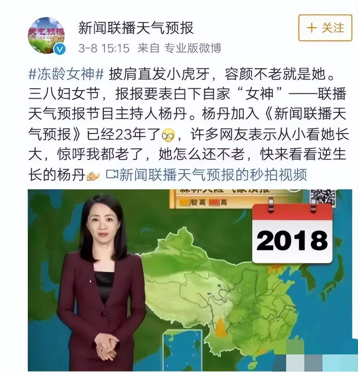 回顾杨丹工作27年零失误为事业选择丁克40岁产女全家乐开怀