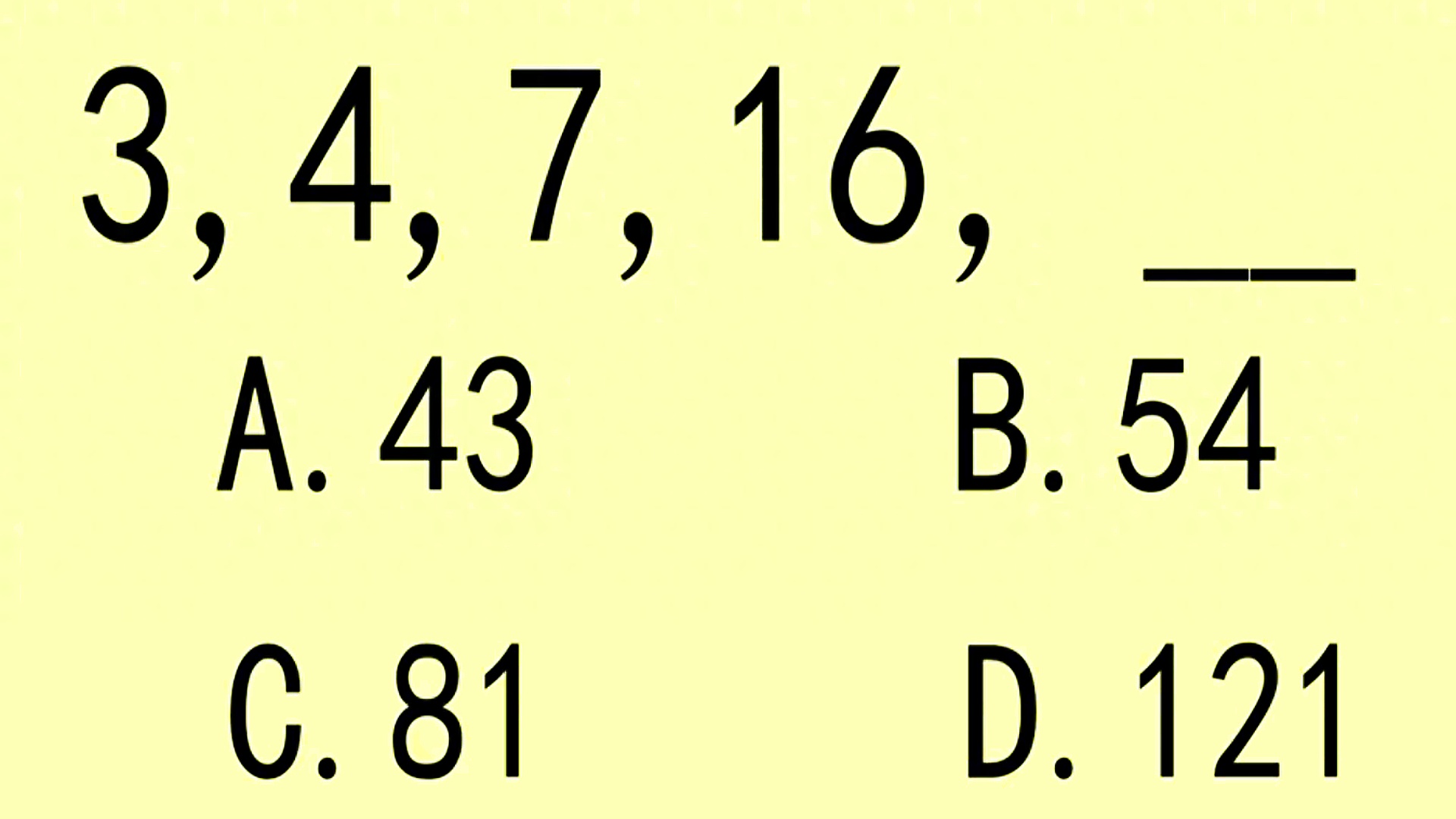 这道找规律填数字问题不算难,你20秒能不能出答案?
