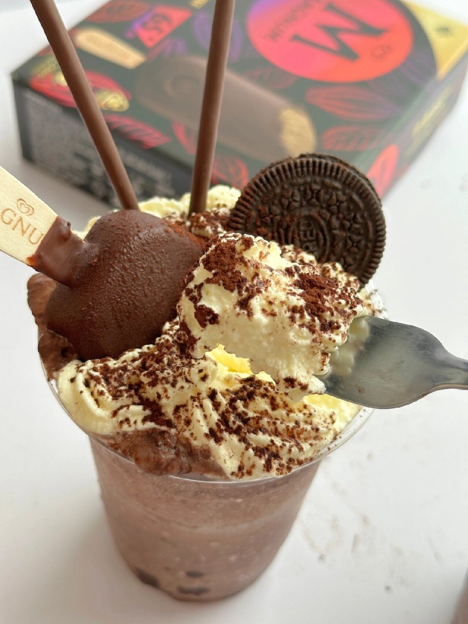 奶茶店同款的梦龙巧克力可可杯,真的好吃到哭!