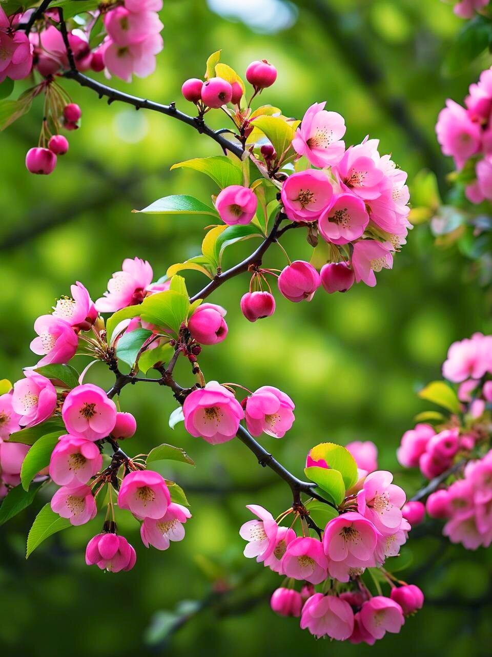 美丽的海棠花,春天的代言人之一