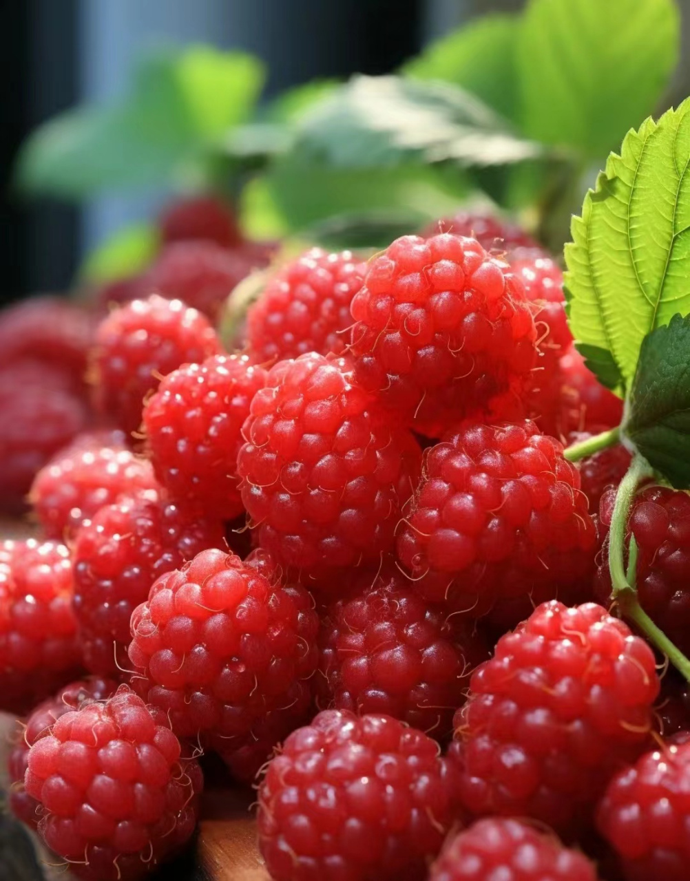 树莓图片  红树莓/ 回忆里的果实 01 童年记忆 田间地头,树丛深处