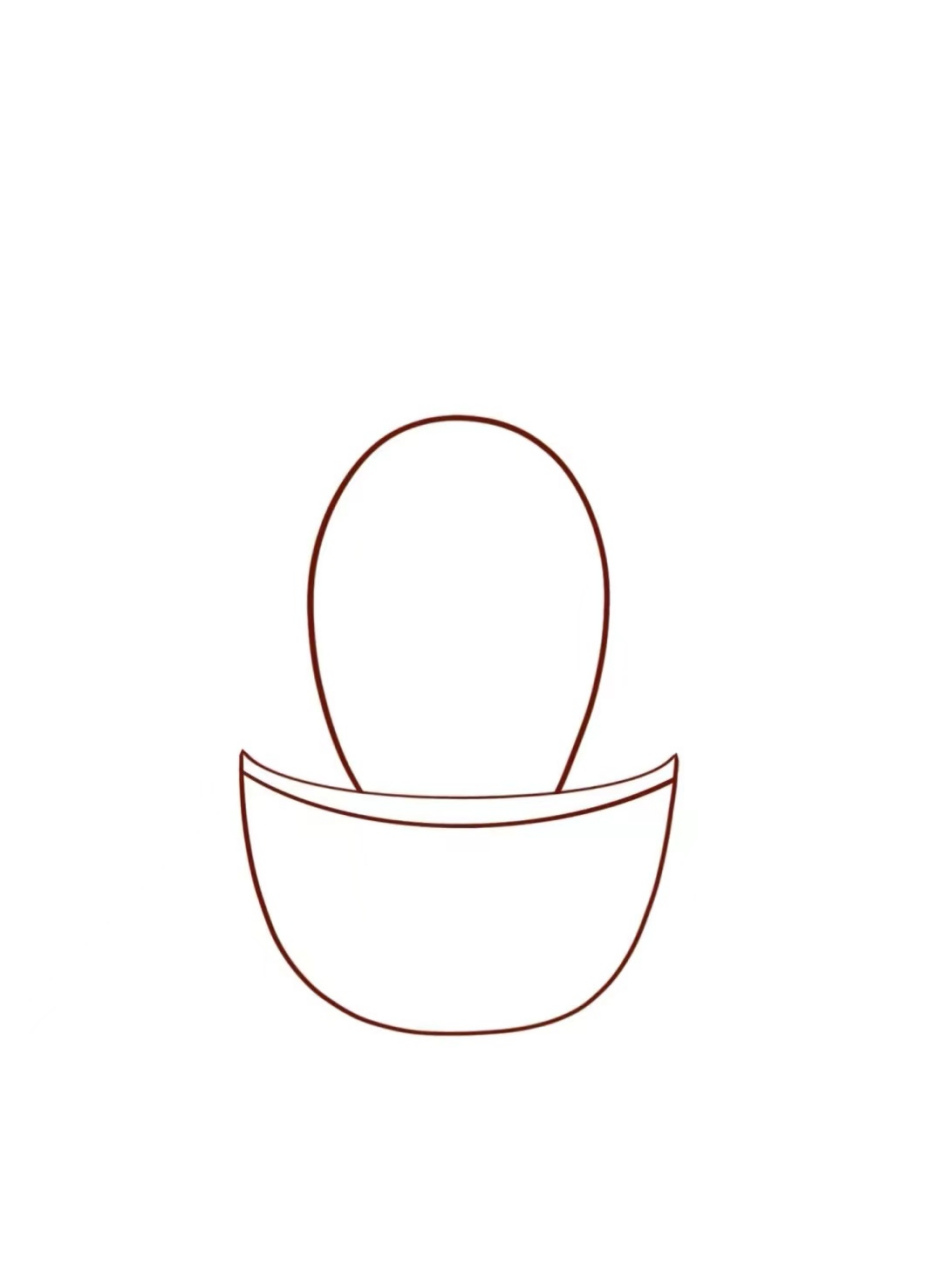 仙人掌图片简笔画  96简单好上手78动手画起来吧9696