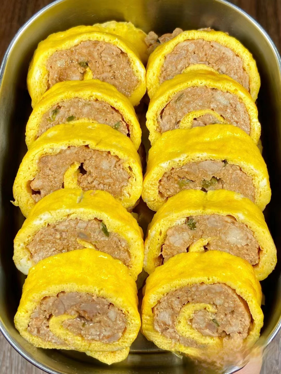 😘辅食中的扛把子,好吃又好做,营养肉蛋卷😍