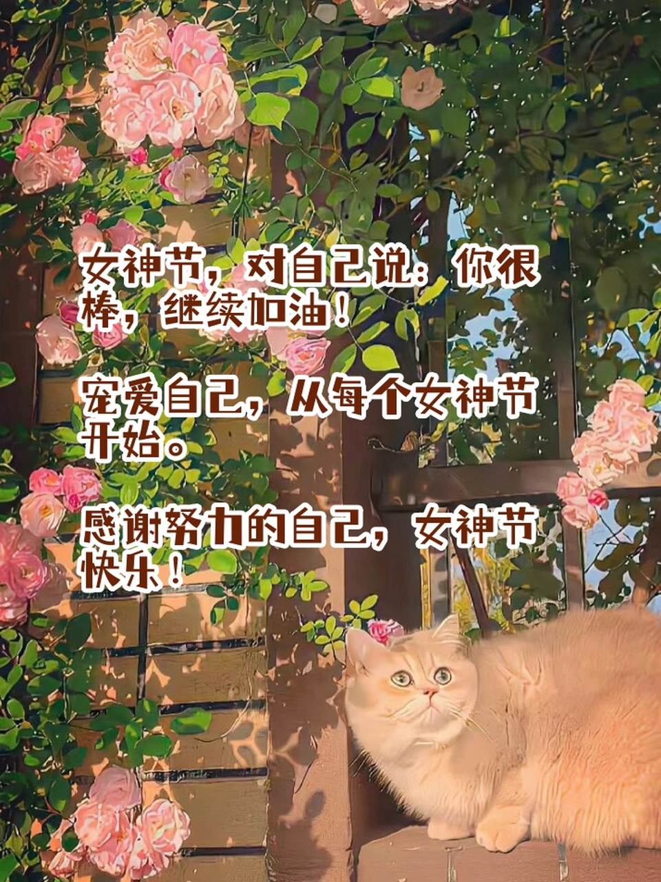 女神节励志文案图片