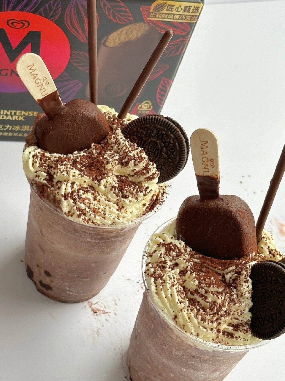 奶茶店同款的梦龙巧克力可可杯,真的好吃到哭!