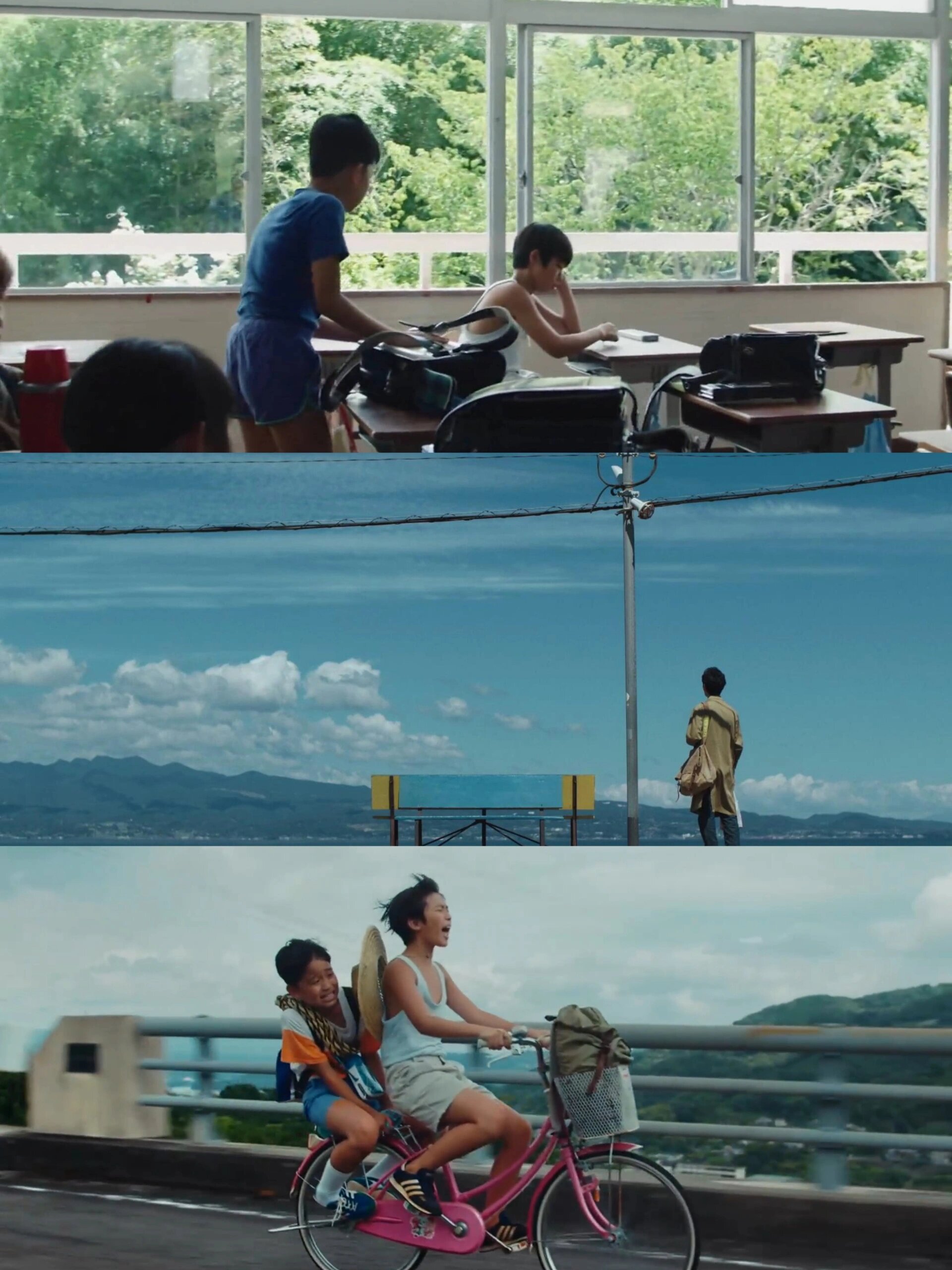 故事发生在一个夏天,两个少年因为某个契机,一同踏上了寻找海豚的